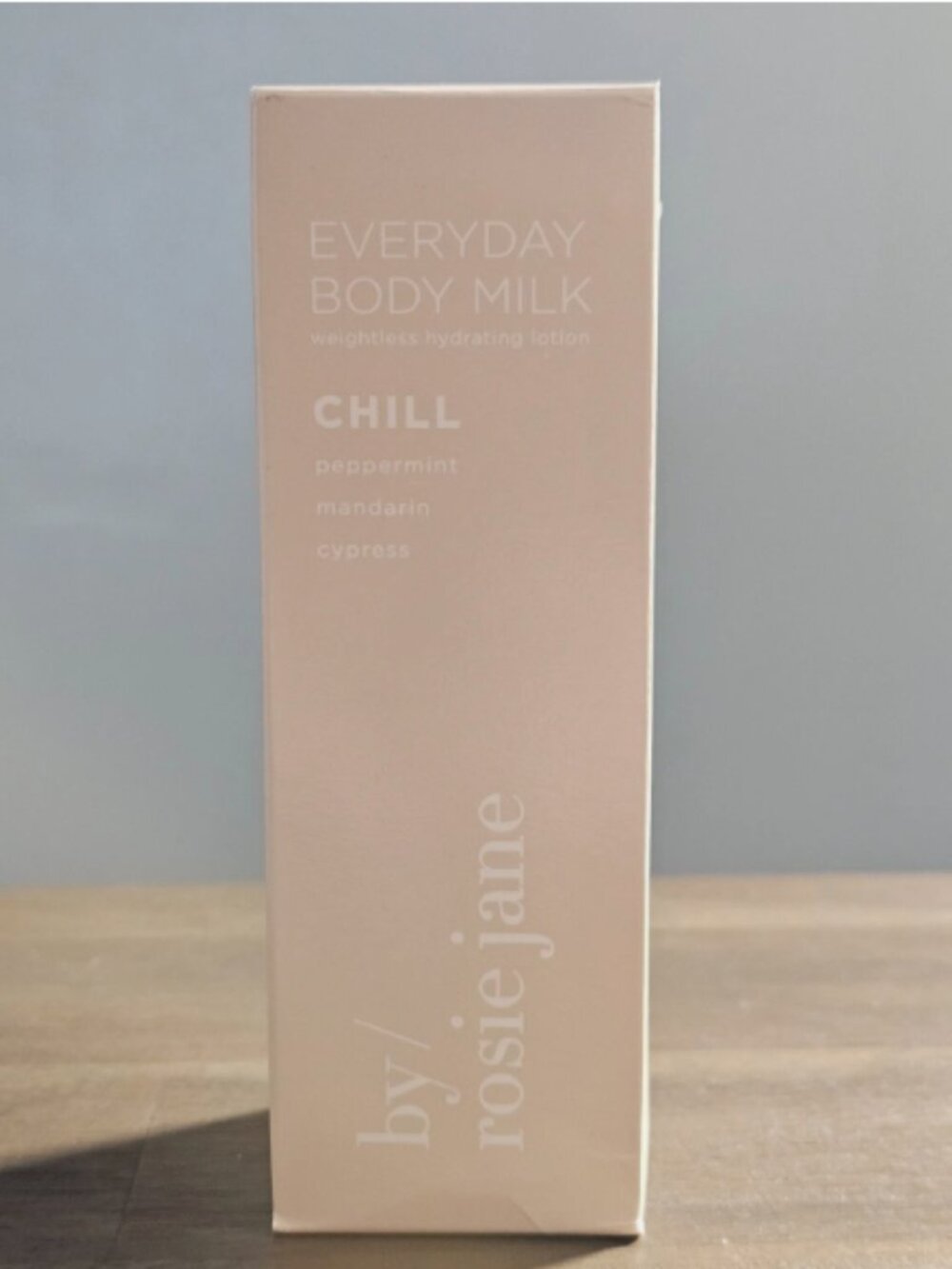 Everyday Body Milk - Chill (Peppermint, Mandarin, Cypress) - Beige